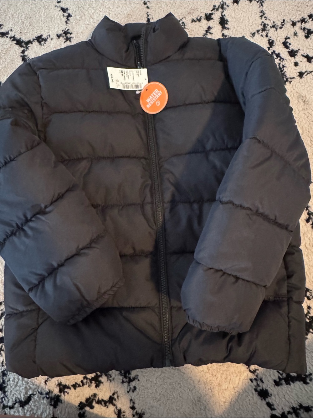The Children's Place Black Puffer Jacket for Kids